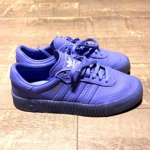 Periwinkle Adidas Samba sneakers